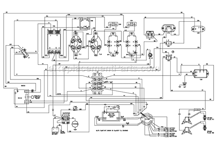 Page F Diagram and Parts List for 030382-0  Briggs and Stratton Generator